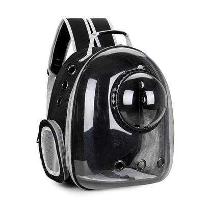 Cat Pet Carrier Backpack Transparent Capsule Bubble Pet Backpack Small Animal Puppy Kitty Bird Breathable Pet Carrier for Travel