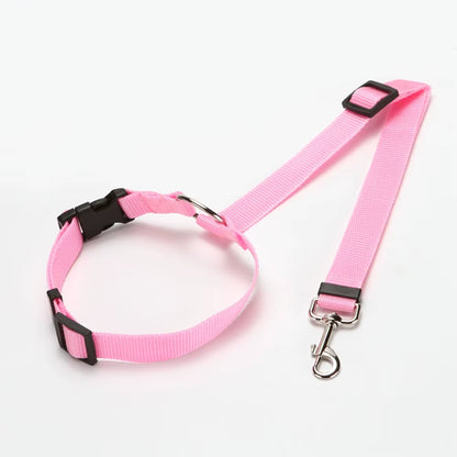 Pet Products Universal Practical Cat Dog Safety Adjustable Car Seat Belt Harness Leash Puppy Seat-Belt Travel Clip Strap Leads